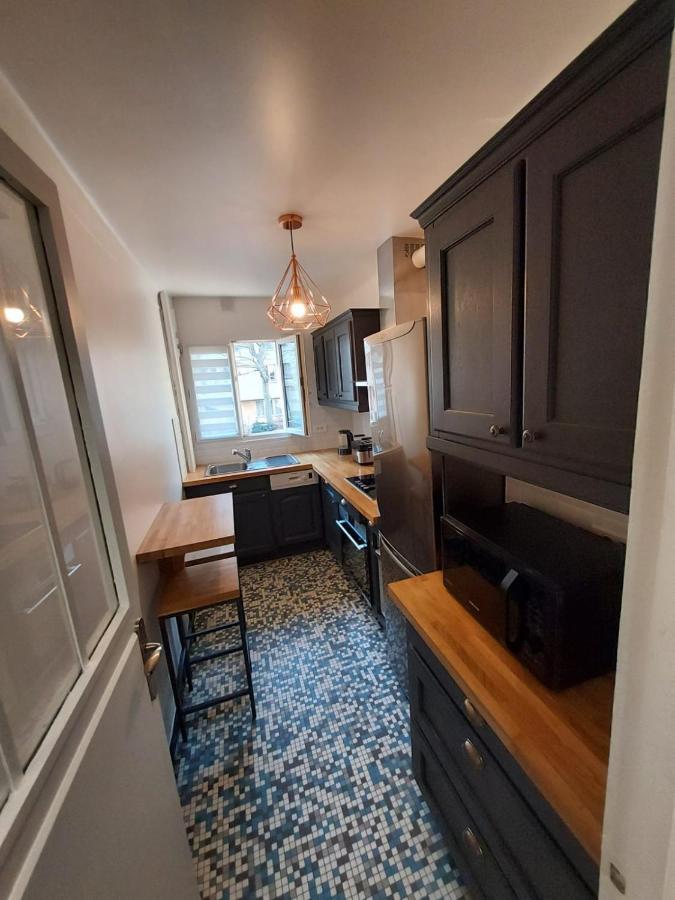 Bel Appartement 2 Pieces, Sortie De Metro Ligne 8 ชารองตอน-เลอ-ปองต์ ภายนอก รูปภาพ